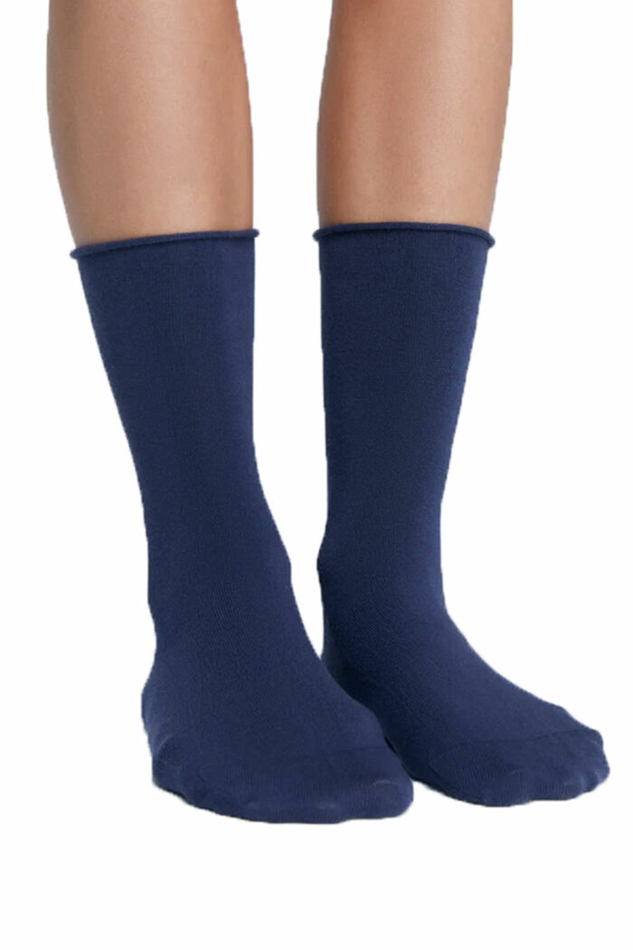 Sokken zonder boord blauw - Afbeelding 2