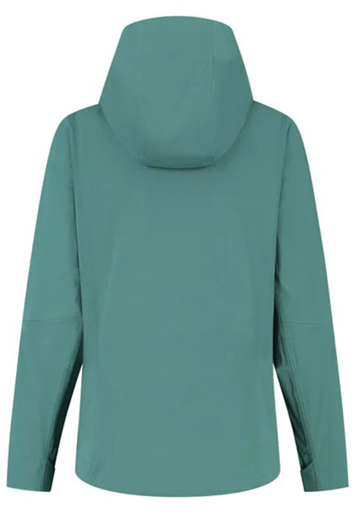 Korte regenjas gerecycled polyester lichtgroen - Afbeelding 2