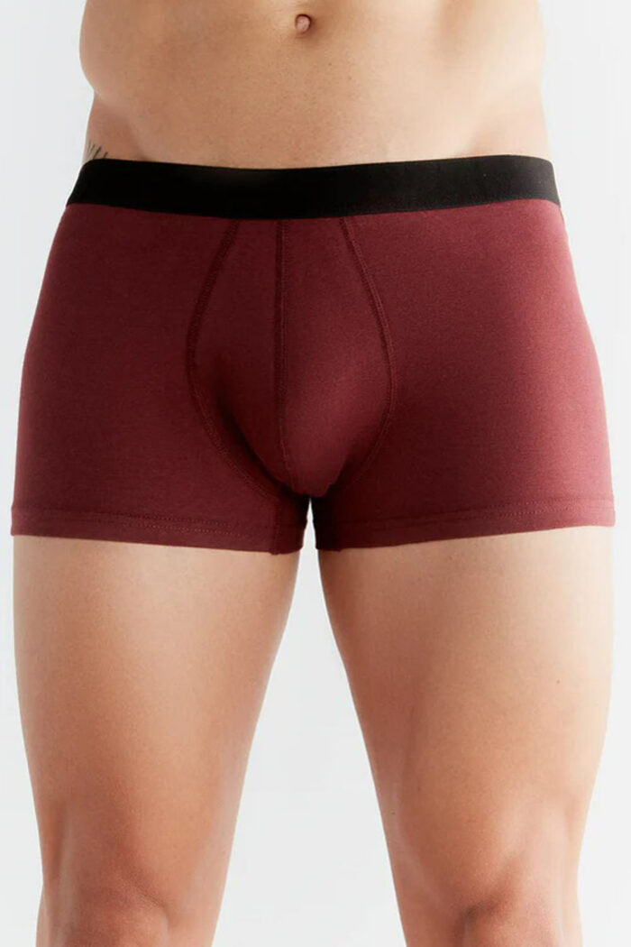 Boxer korte pijp bordeaux