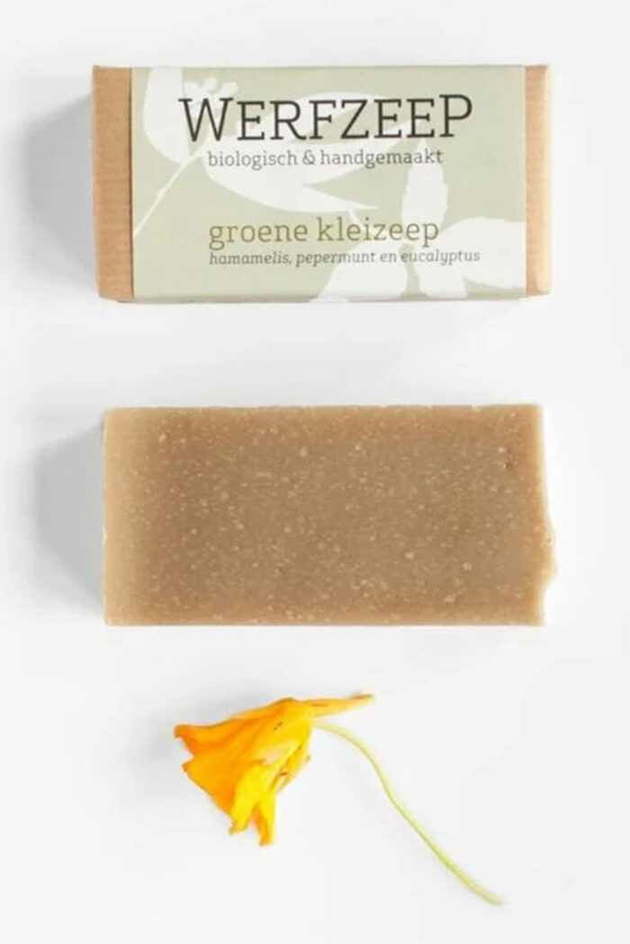Werfzeep Groene kleizeep