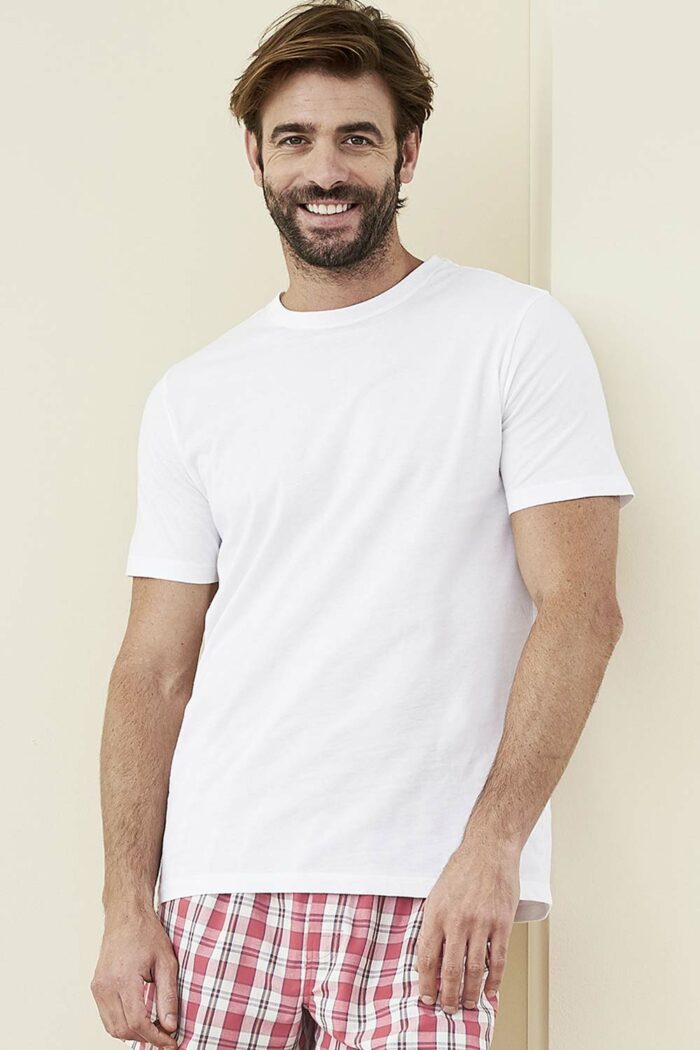 T-shirt ronde hals wit