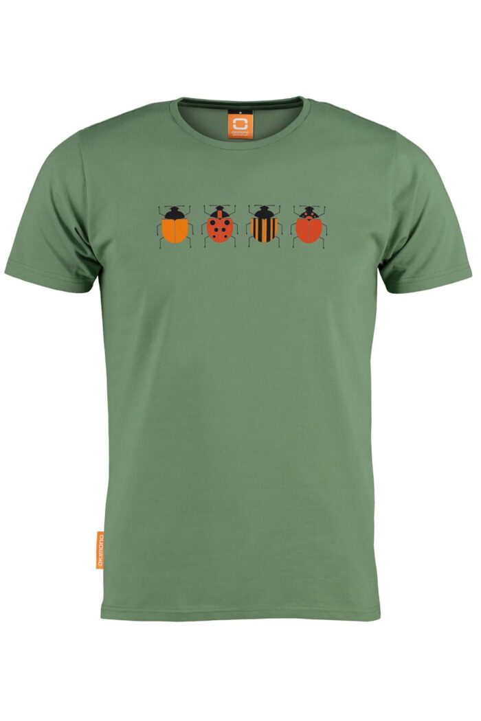 T-shirt ronde hals met kevers: the fab four