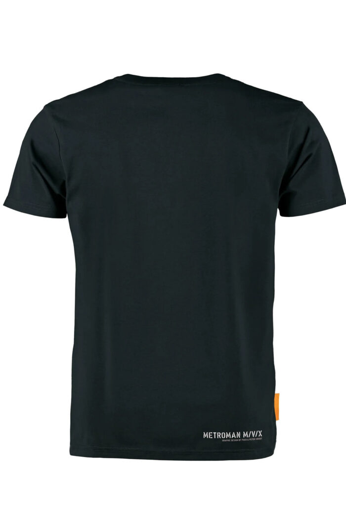 T-shirt v-hals Metroman - Afbeelding 2