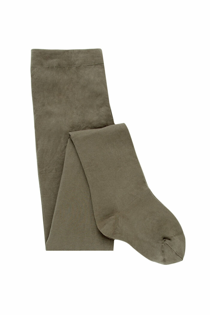 Panty biokatoen grijs