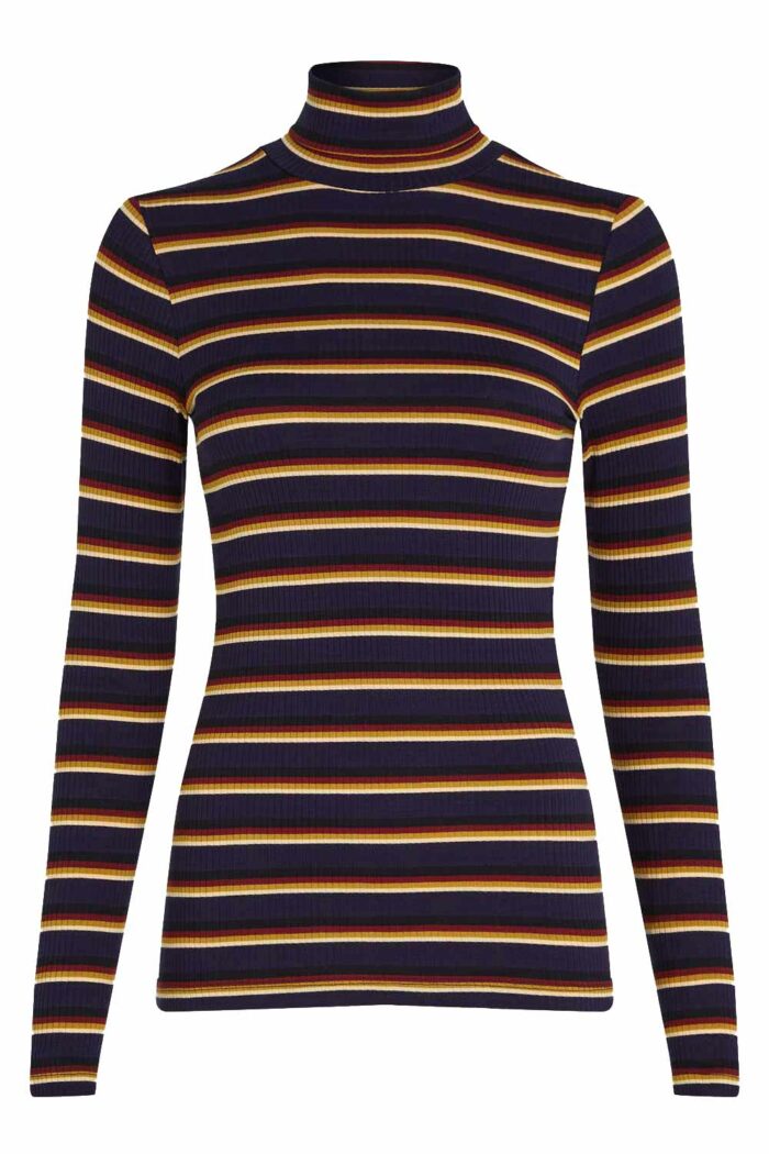 Colshirt rib gestreept