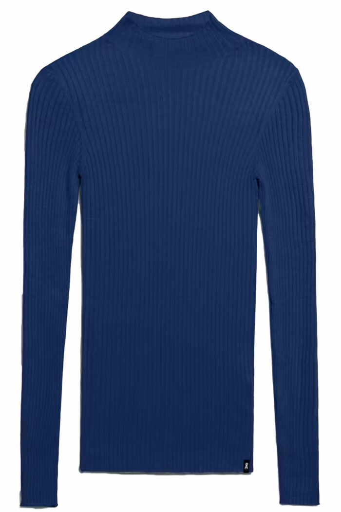 Coltrui rib bio katoen blauw
