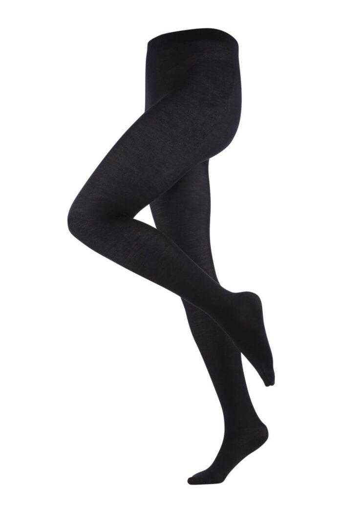 Wollen maillot zwart