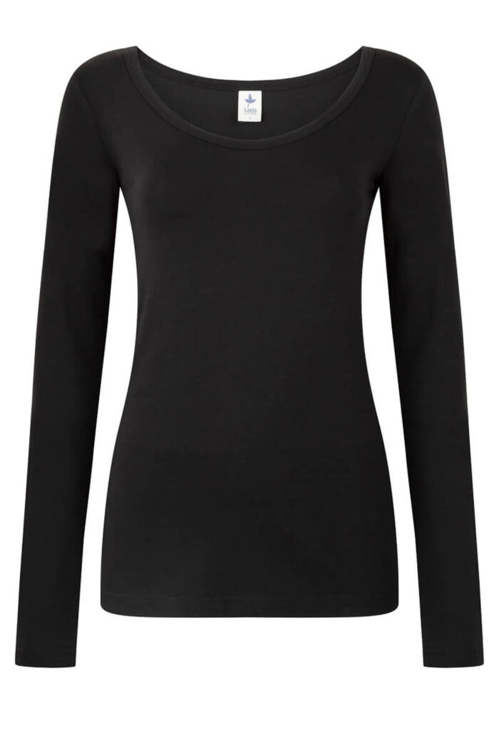 Shirt slim fit zwart