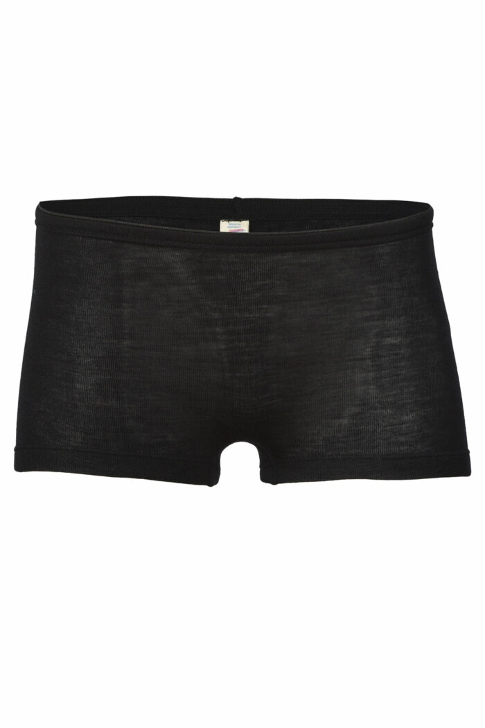 Wolzijden boxershort zwart