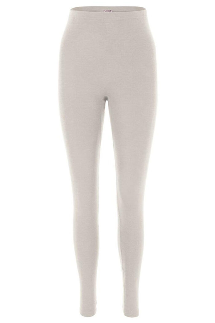 Legging wol-zijde off-white