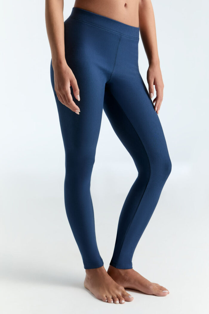 Winterlegging indigo blauw