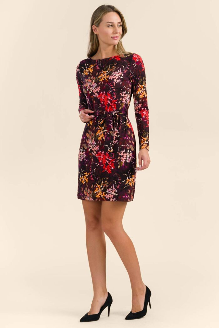 Jurk herfstprint