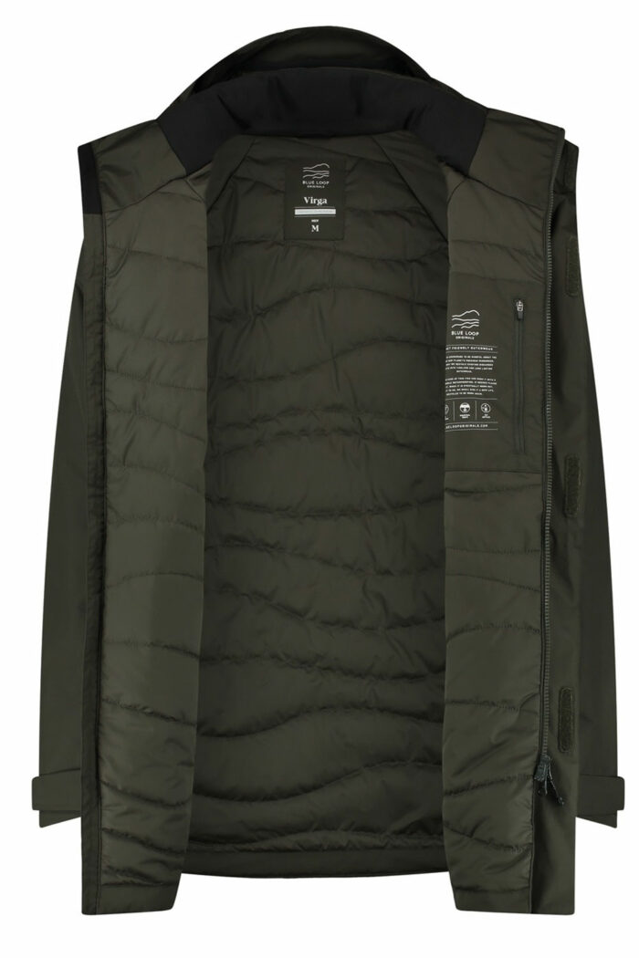 Winterjas groen - Afbeelding 2