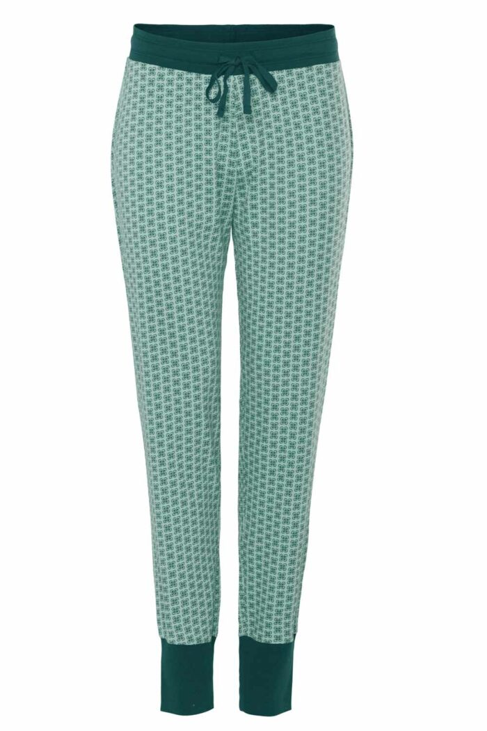 Pyjamabroek blaadjes