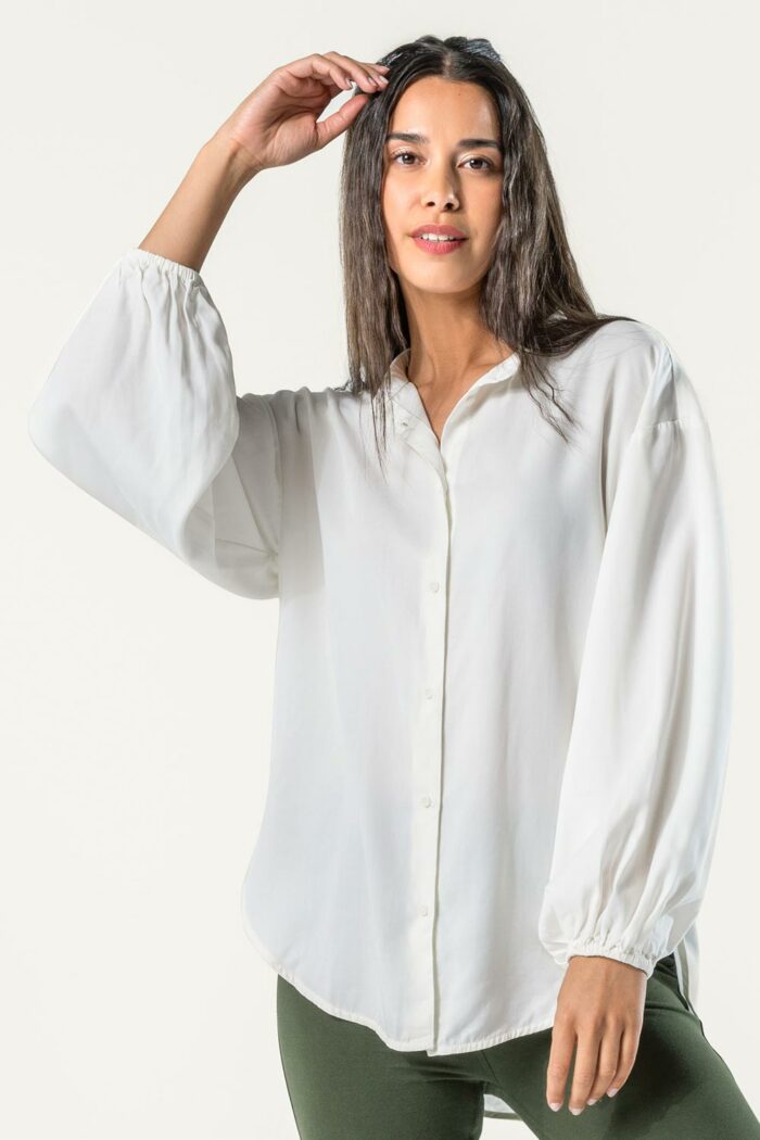 Tencel blouse off-white