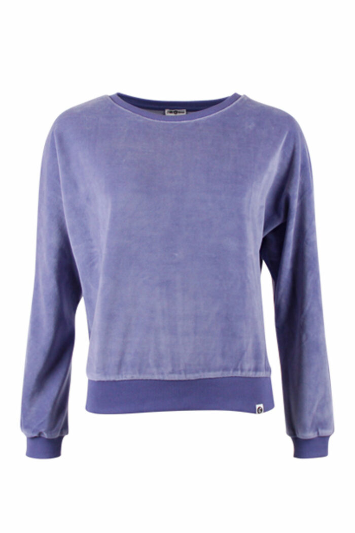 Velours sweater Lima blue ice