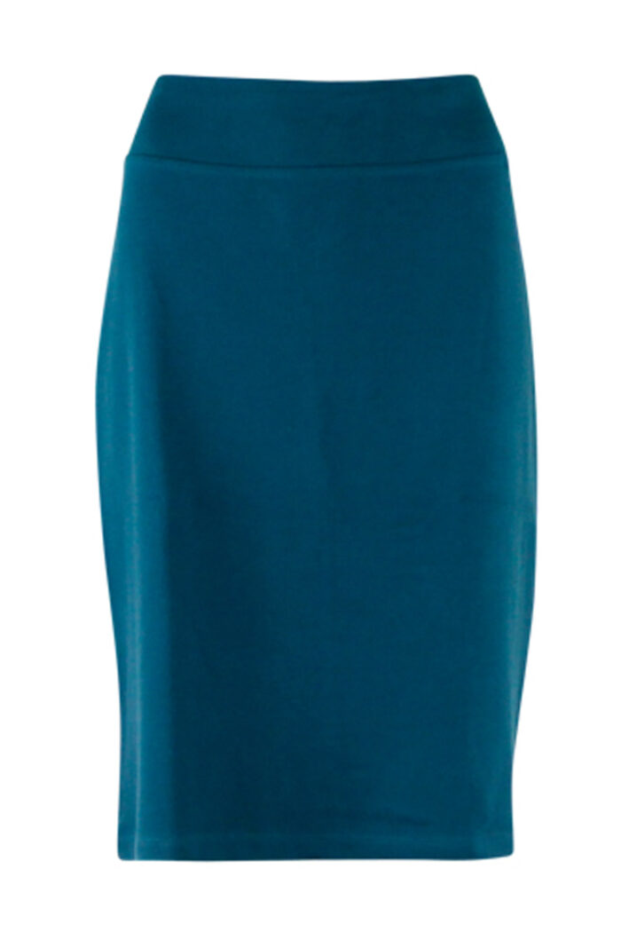 Rok jacquard deep teal