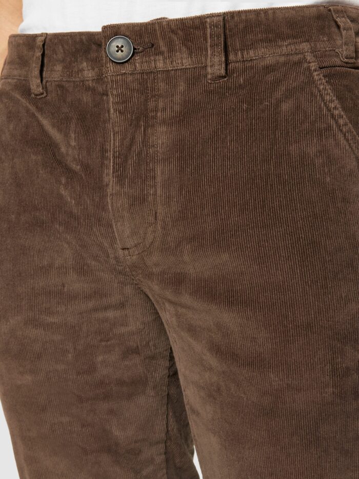 Chinobroek biokatoen rib bruin - Afbeelding 4