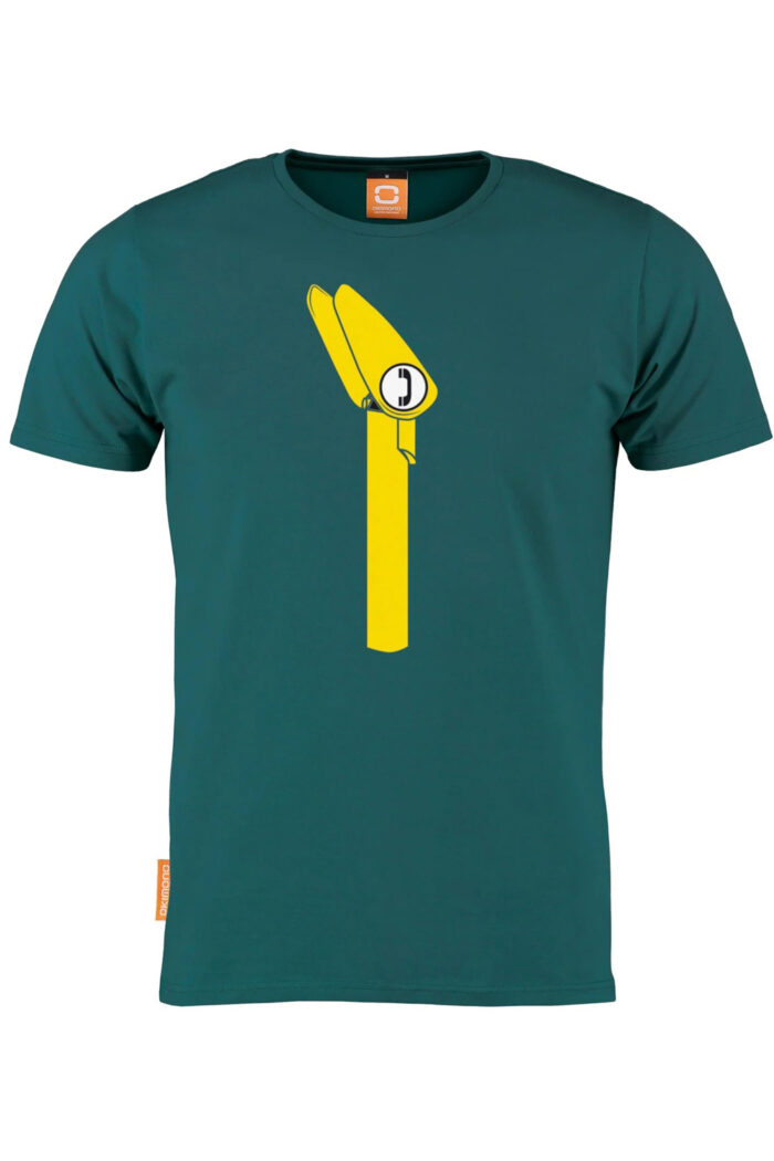 T-shirt ronde hals met Praatpaal