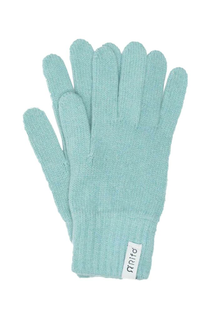 Dames Handchoenen gerecycled kashmier mintgroen