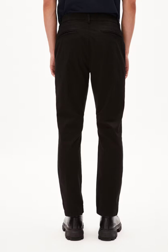 Zwarte chino herenbroek - Afbeelding 3