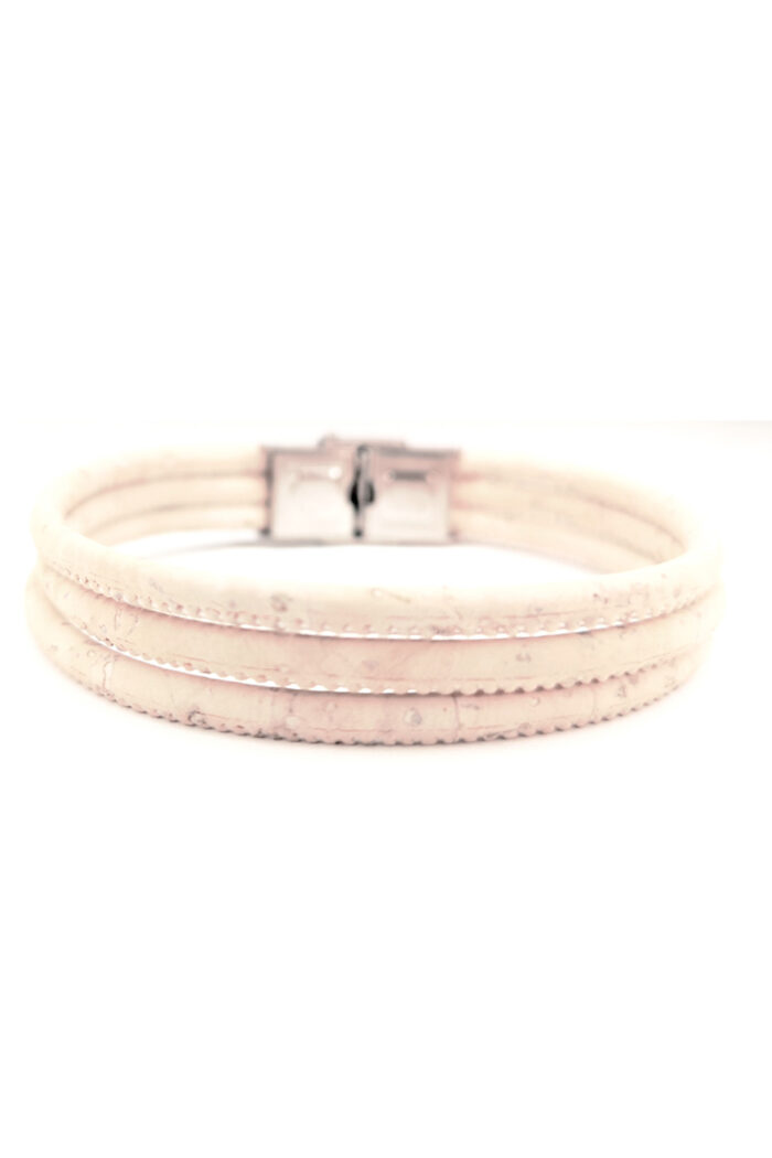 Armband unisex kurk beige