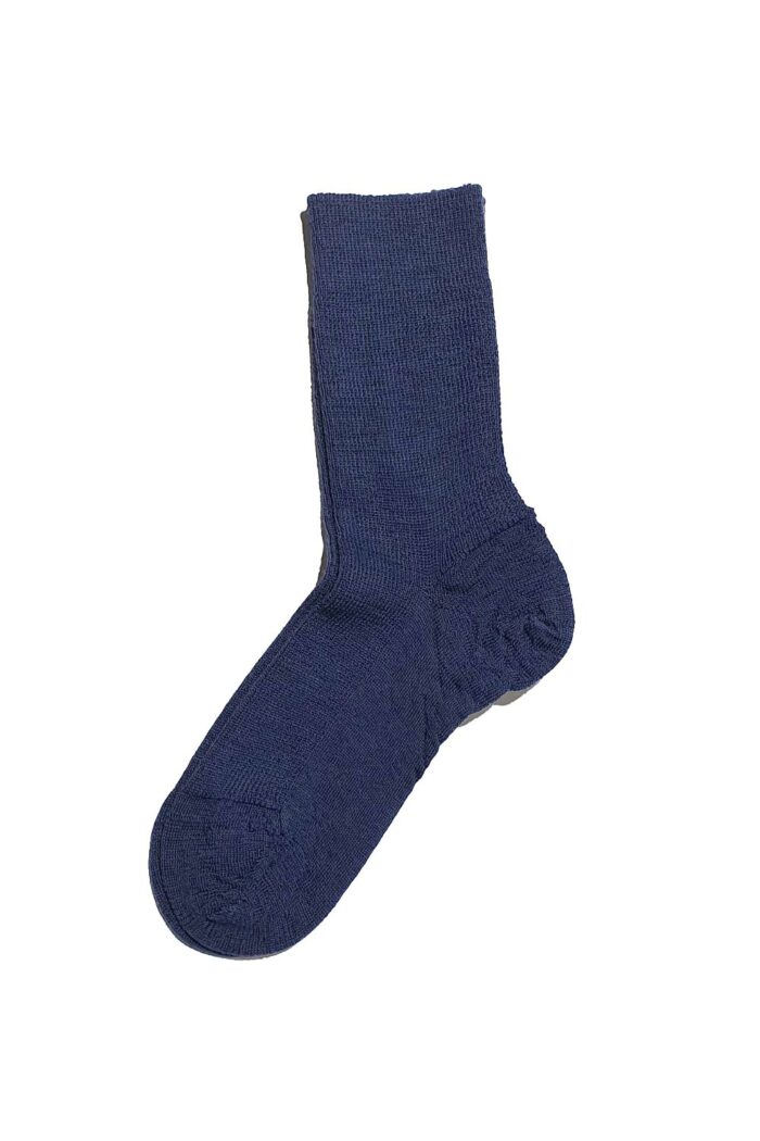 Sokken wol blauw