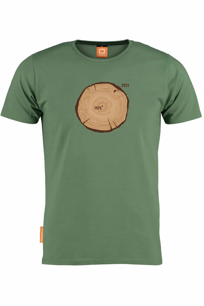 T-shirt ronde hals Aged to perfection 1975