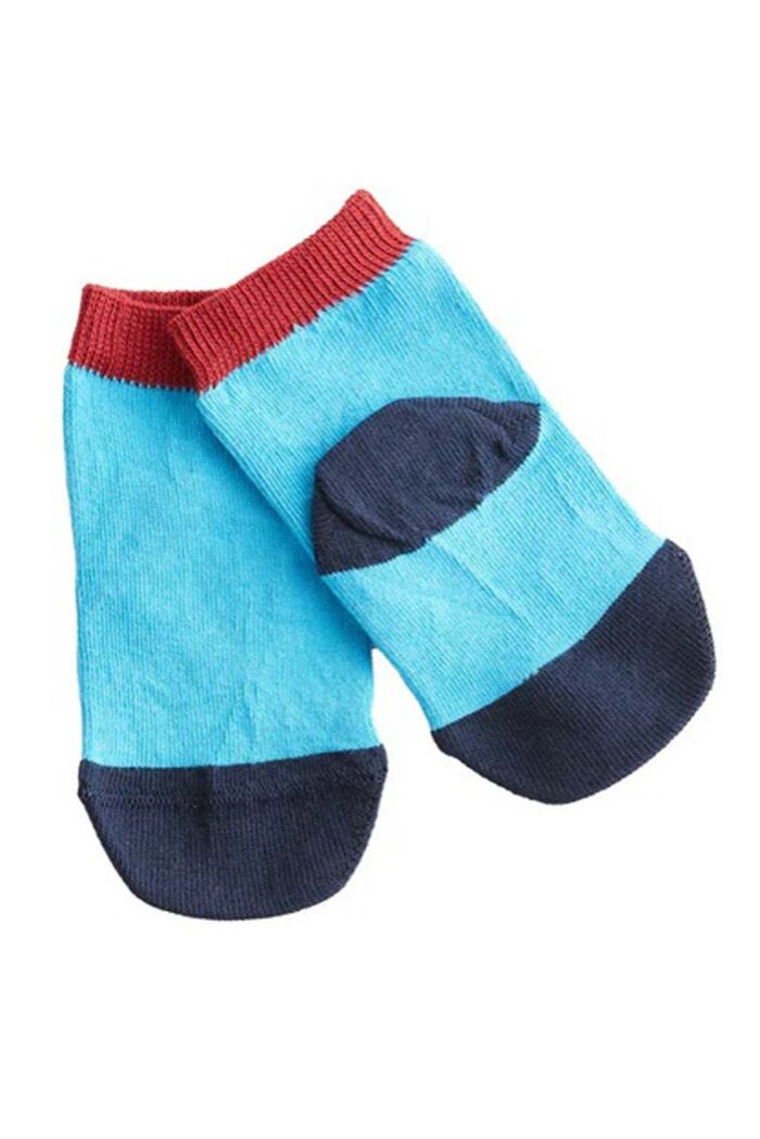 Kindersokken aqua