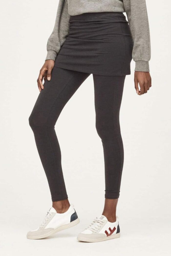 Legging met rokje donkergrijs