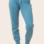 Pyjamabroek lichtblauw met stipjes