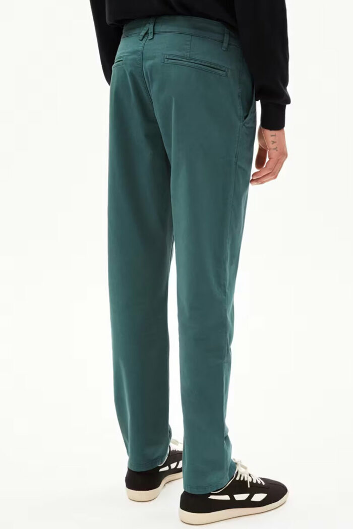 Groene chino herenbroek - Afbeelding 3