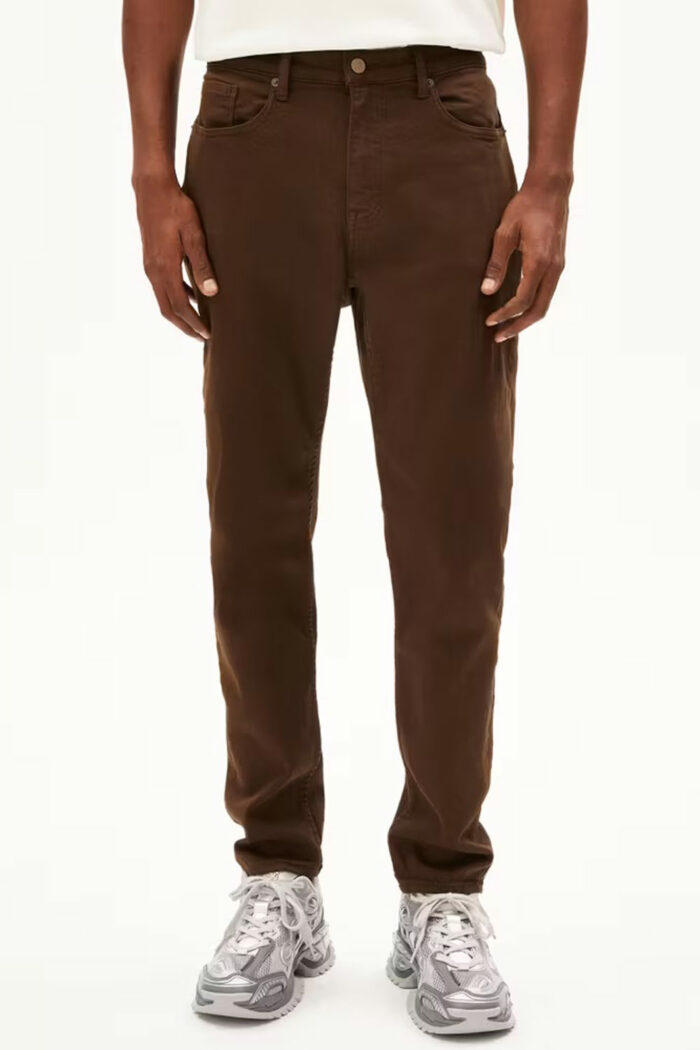 5-pocket broek bruin - Afbeelding 2