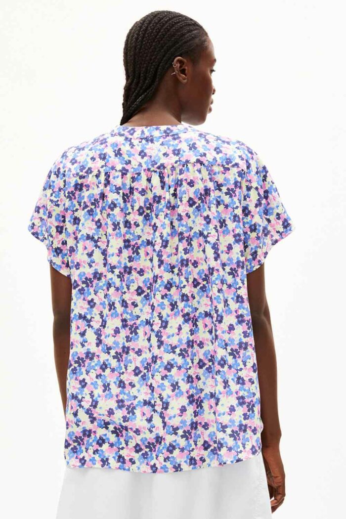 Tencel blouse bloemetjes - Afbeelding 2
