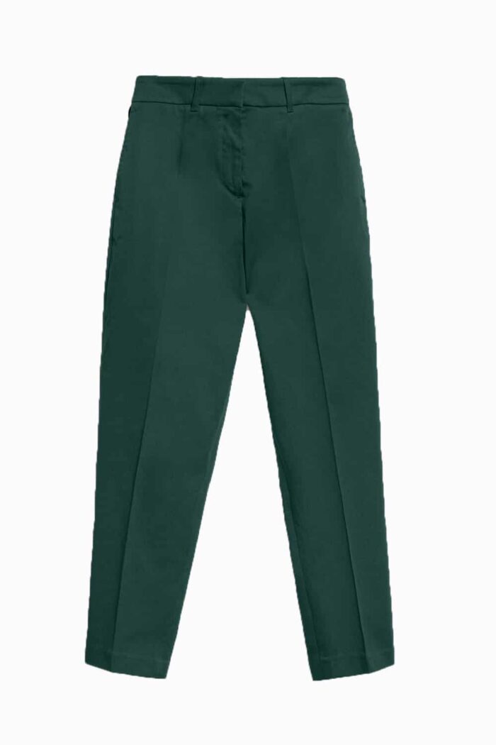 Nette broek biokatoen groen