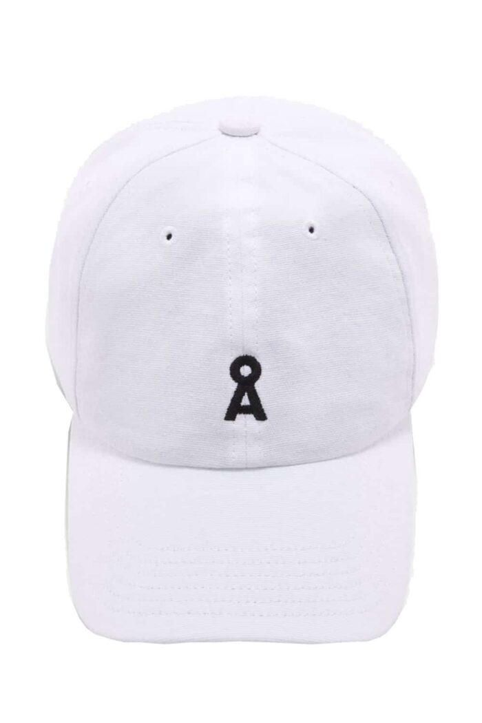 Baseball pet biokatoen wit