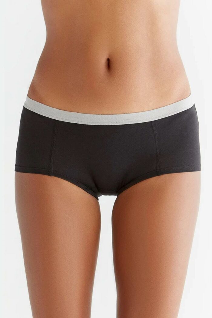 Dames boyshort zwart