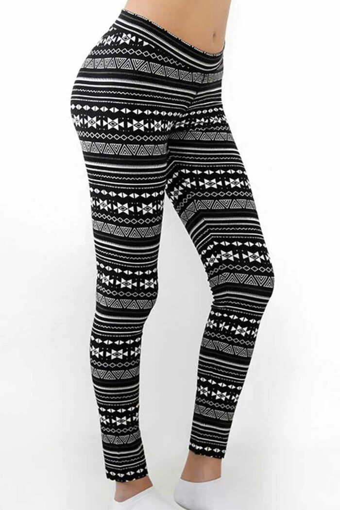 Legging geo biokatoen