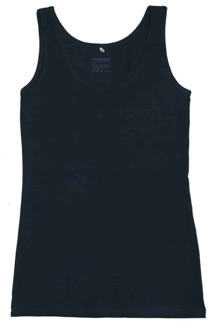 Tanktop / hemd donkerblauw