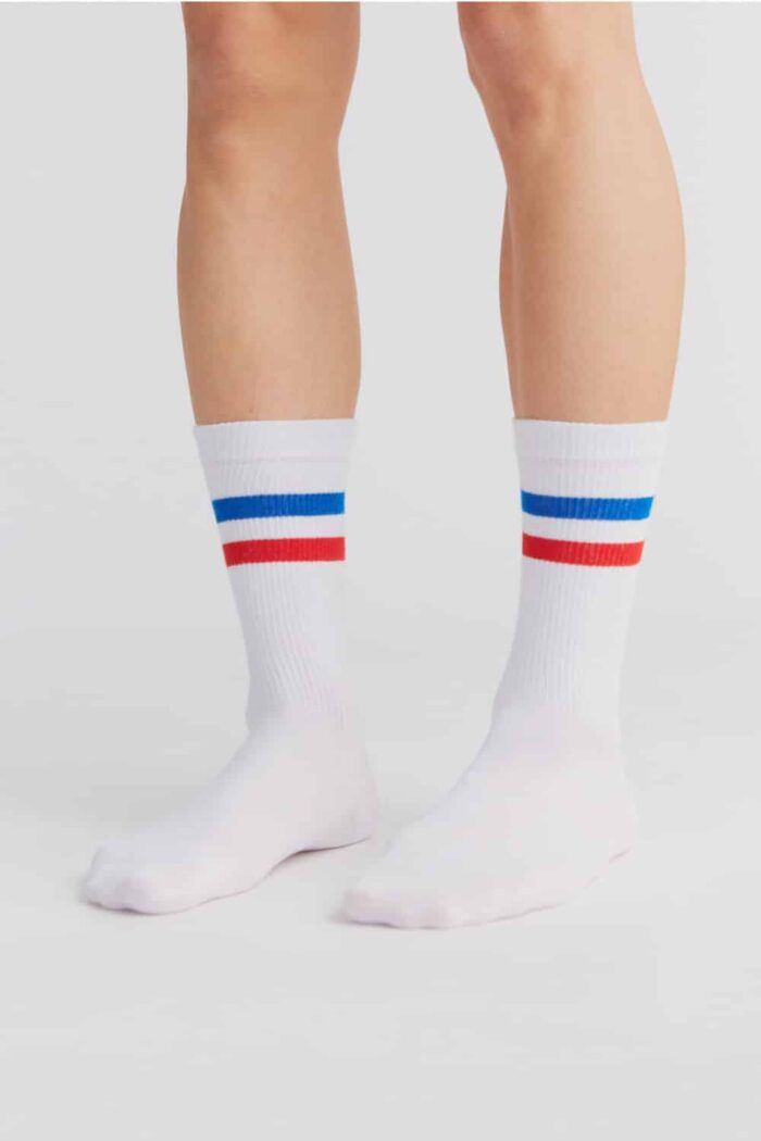 Witte sportsokken
