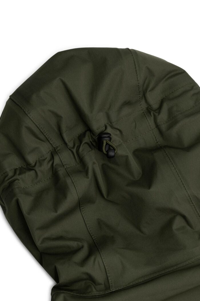 Wind- en waterdichte heren regenjas van gerecycled polyester groen - Afbeelding 5