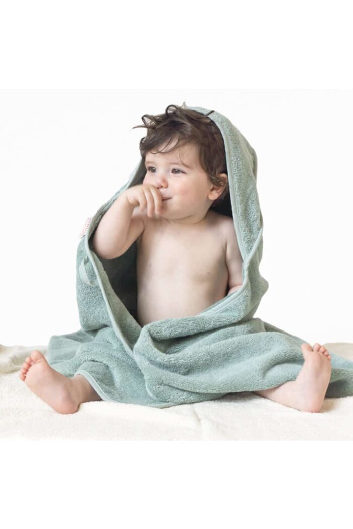 Baby badcape mineral green