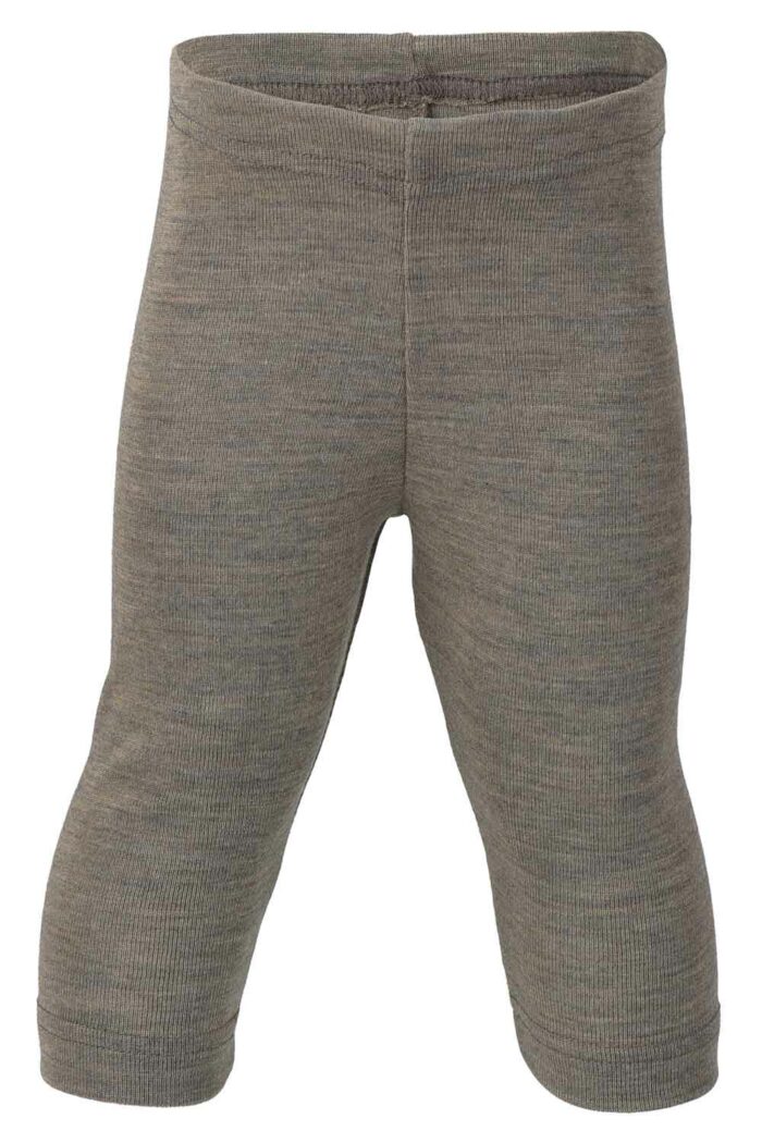Wolzijden babylegging bruin