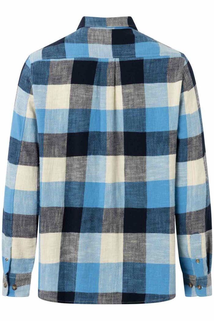 Blauw geruit overhemd - Afbeelding 2