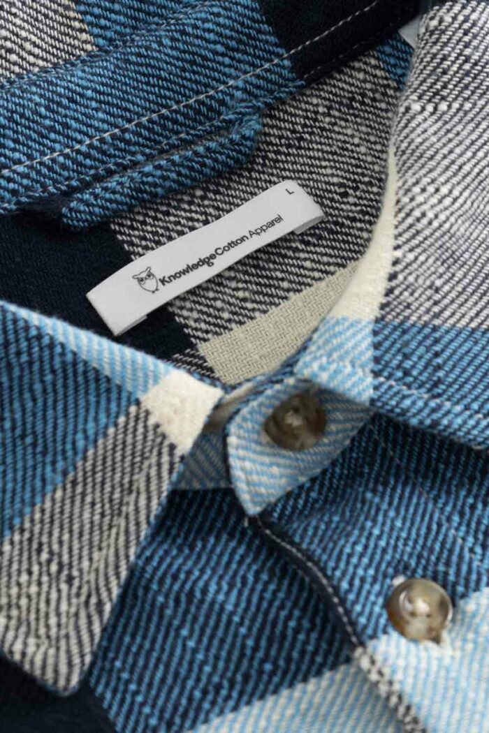 Blauw geruit overhemd - Afbeelding 3
