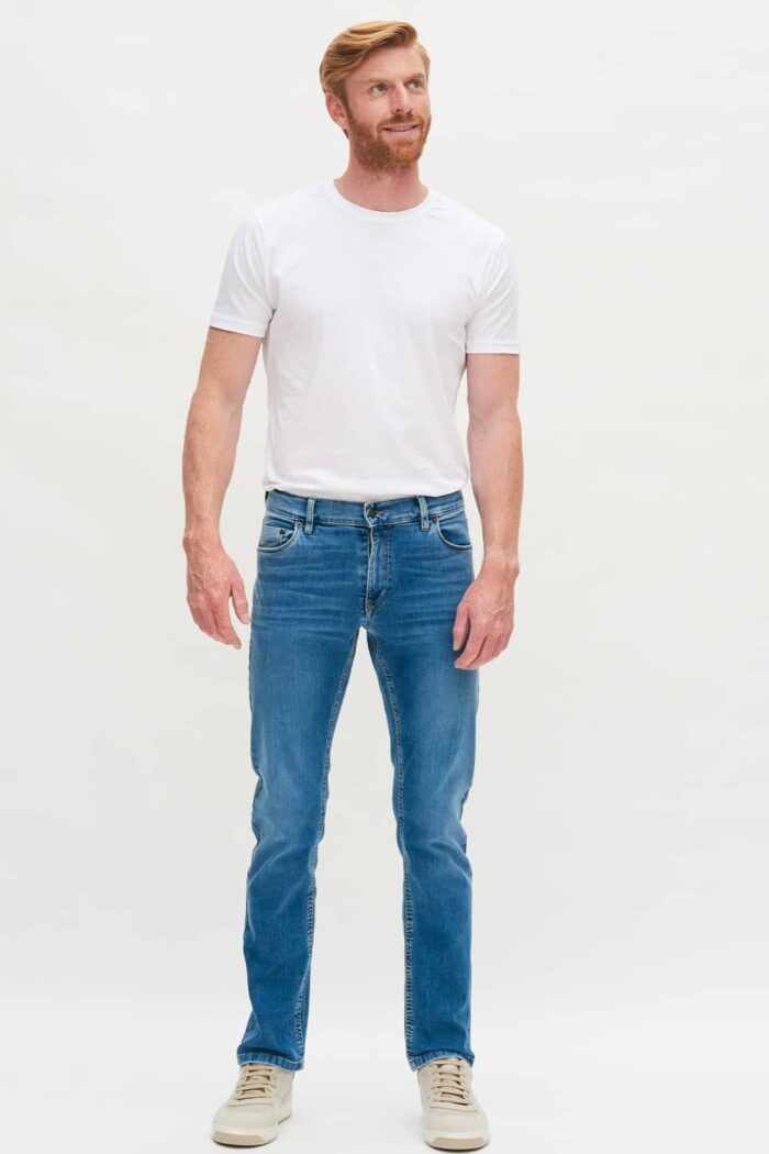 Herenjeans mid indigo - Afbeelding 2