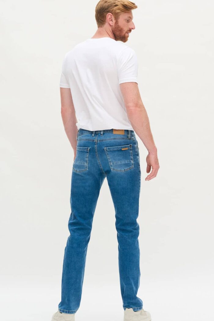 Herenjeans mid indigo - Afbeelding 3