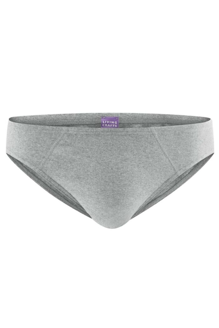 Slip 100% biokatoen lichtgrijs