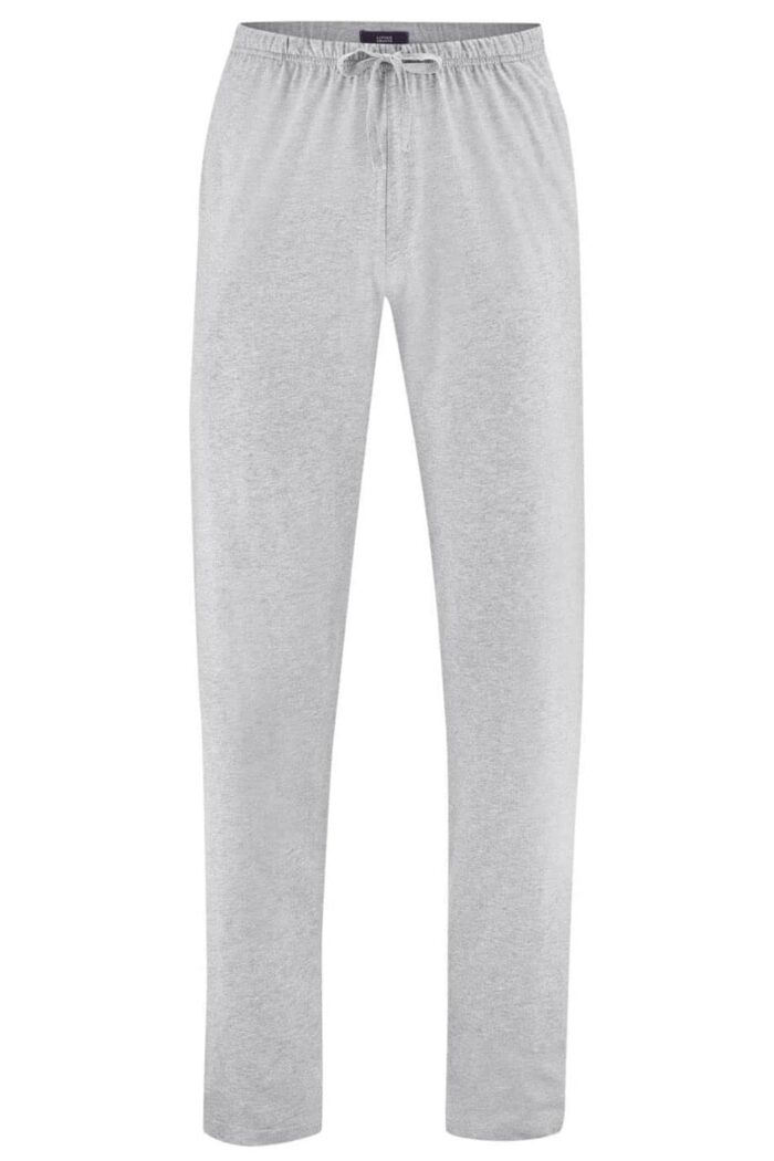 Broek dunne tricot unisex grijs