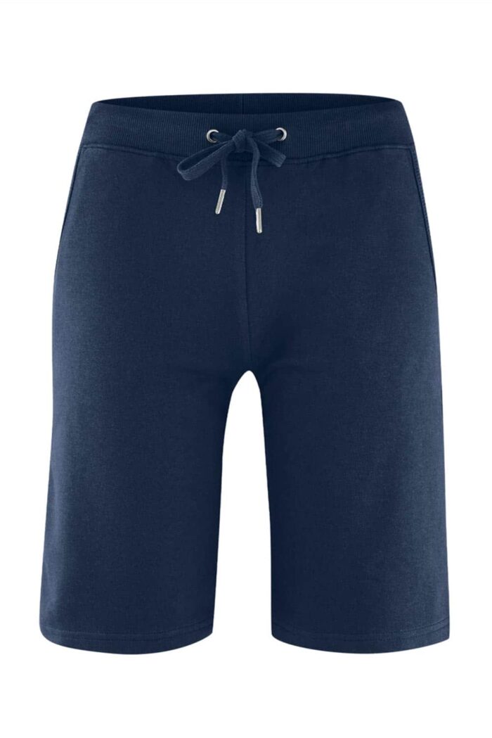 Korte broek jersey donkerblauw
